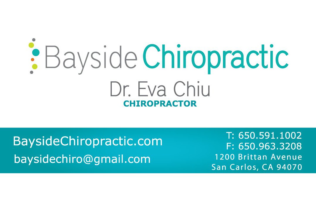 Bayside Chiropractic Business Card Design Foi Designs